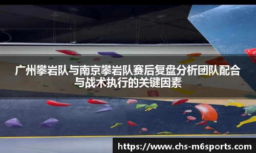 广州攀岩队与南京攀岩队赛后复盘分析团队配合与战术执行的关键因素